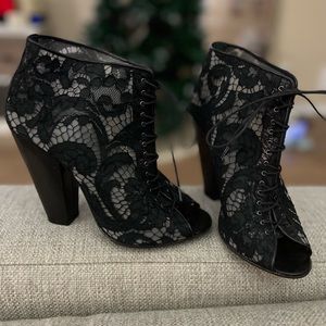 SALE! Givenchy Lace Booties Heels